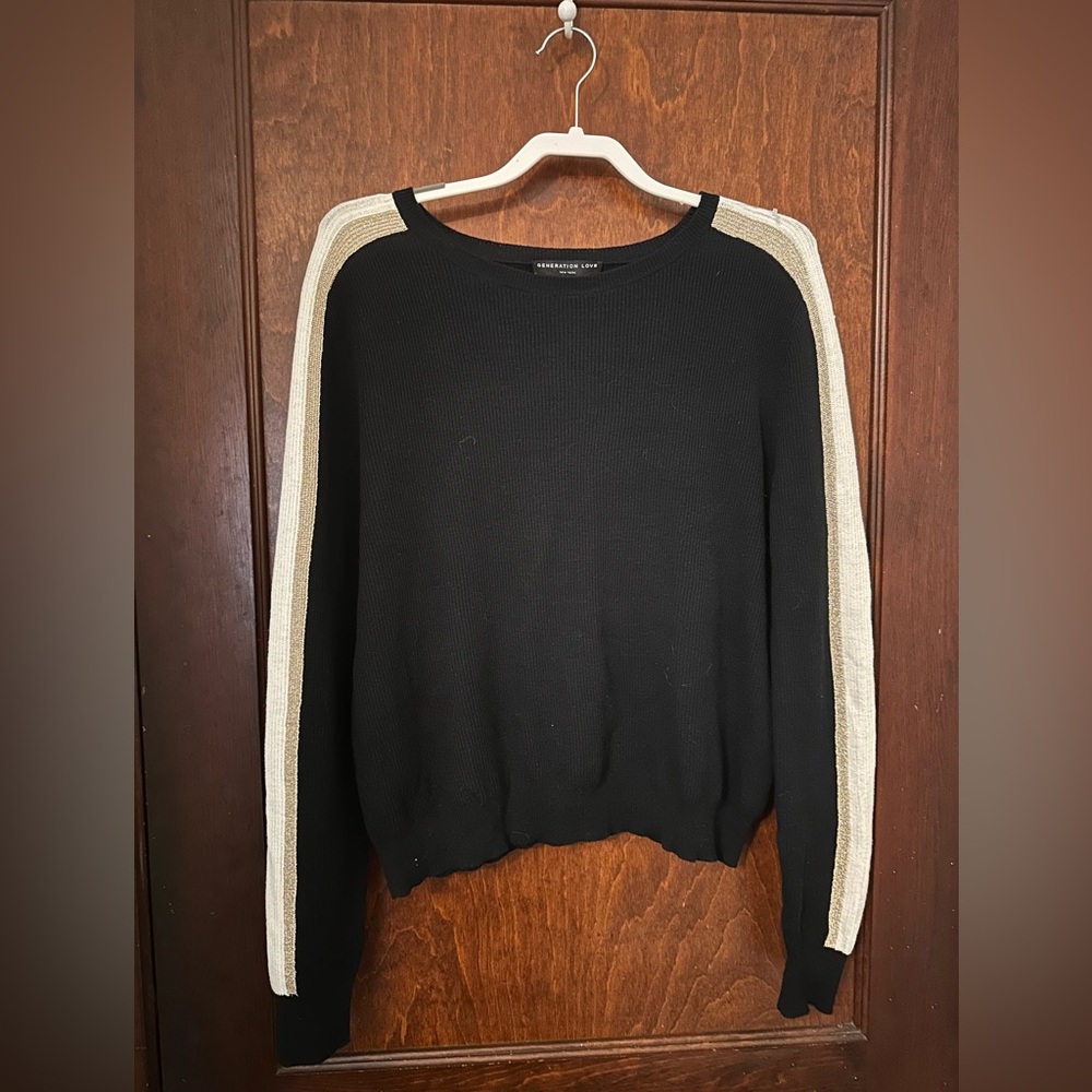 Generation Love Ribbed Cotton Sweater Size S - Picture 2 of 5
